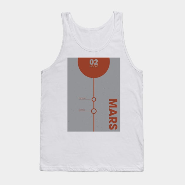 The Moons of Mars Tank Top by Walford-Designs